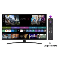 LG Nano81 Series 43NANO81A3A 43" 4K UHD Smart TV - Stunning Picture Quality & Smart Features for Ultimate Entertainment